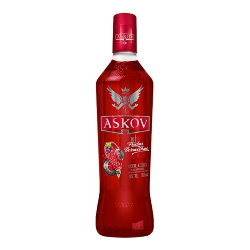 Vodka Askov Frutas Vermelhas 900ml