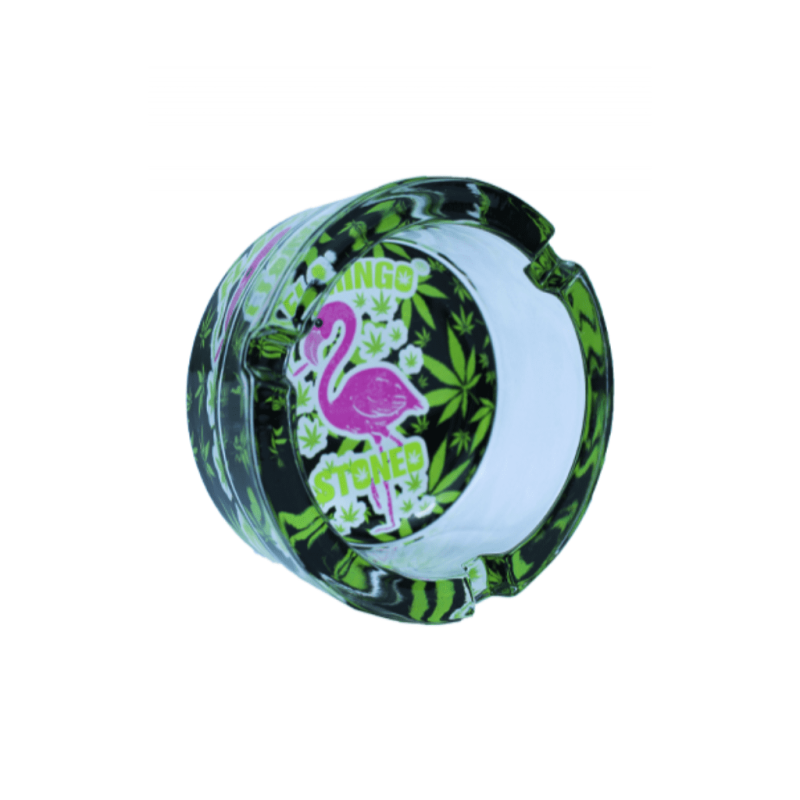 Cinzeiro Vidro Flamingo