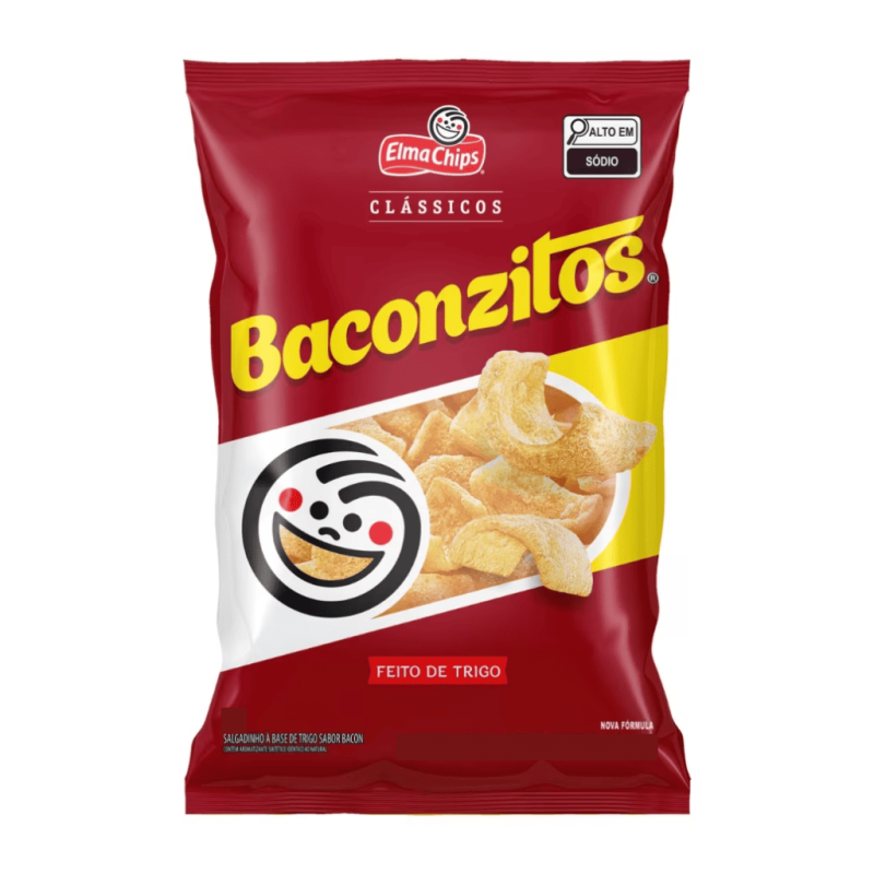 Salgadinho Elma Chips Baconzitos 86g