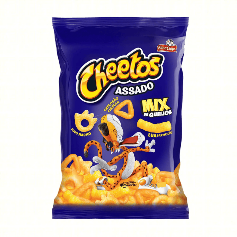 Salgadinho Elma Chips Cheetos Mix de Queijos 82g