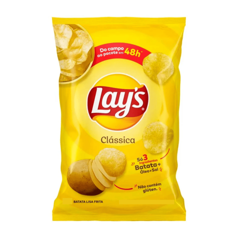 Salgadinho Elma Chips Lay's Clássica 70g