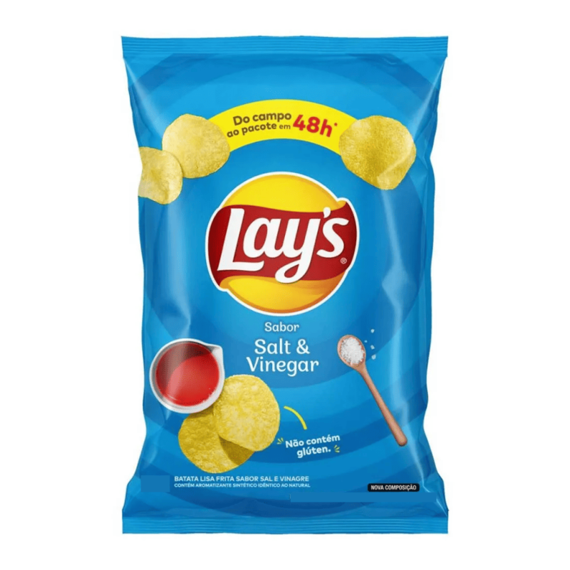 Salgadinho Elma Chips Lay's Sal e Vinagre 70g