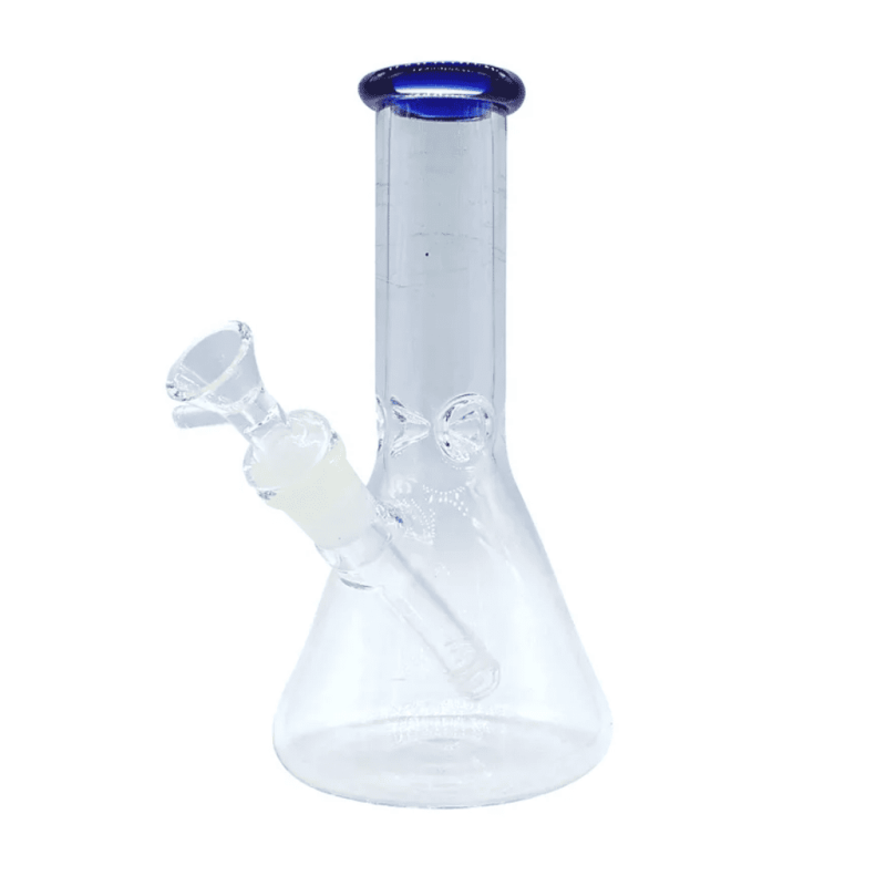 Bong Vidro Bocal Colorido 20cm