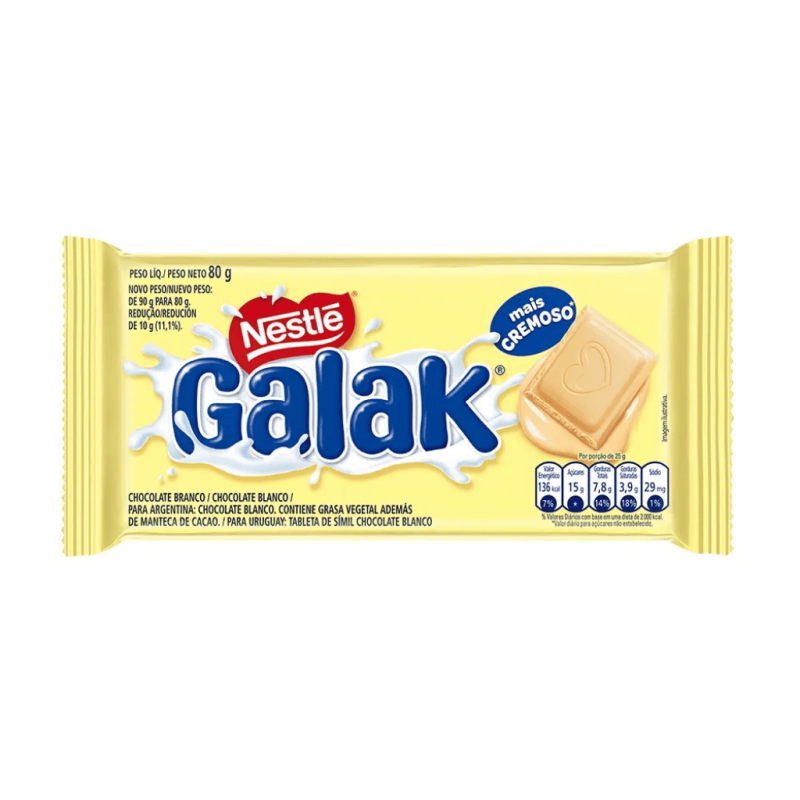 Chocolate Nestlé Galak 80g